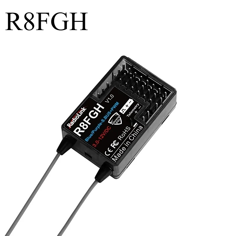 Drone Battery High Voltage - Radiolink R8FGH 60V Penerima Antena Ganda