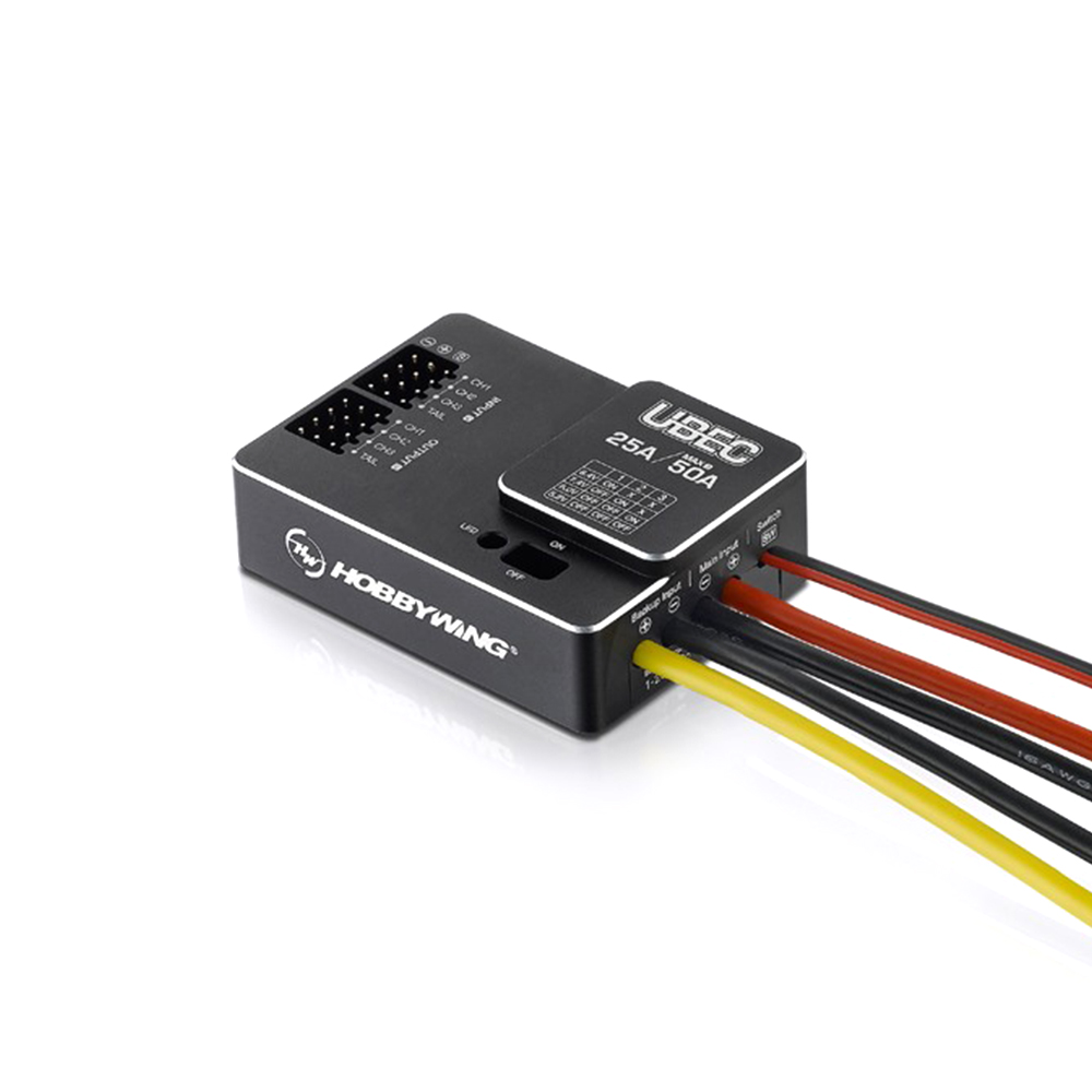 Hobbywing UBEC 25A 3-18s 10A 2 - Drone Battery High Voltage ulasan dan harga