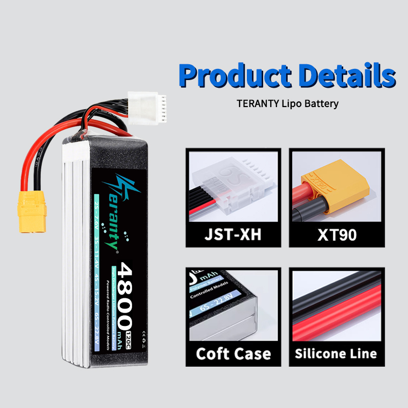 TERANTY 6S 4800MAh Baterai Lip - Drone Battery Plate ulasan dan harga