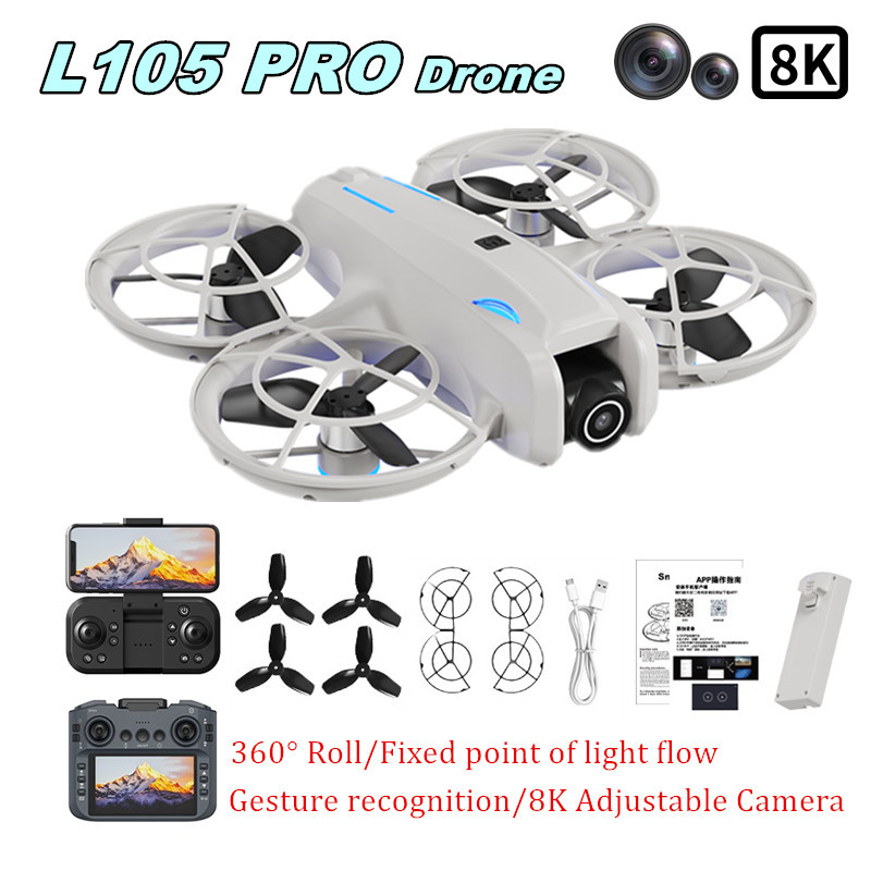 Drone L105 PRO Duel Lensa 8k A - Drone Battery Case ulasan dan harga