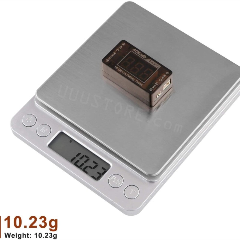 AOKoda AOK-041 1S Penguji Tega - Drone Battery Voltage Checker ulasan dan harga